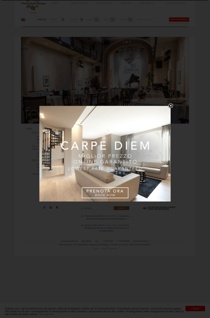 I Portici Hotel screenshot 1