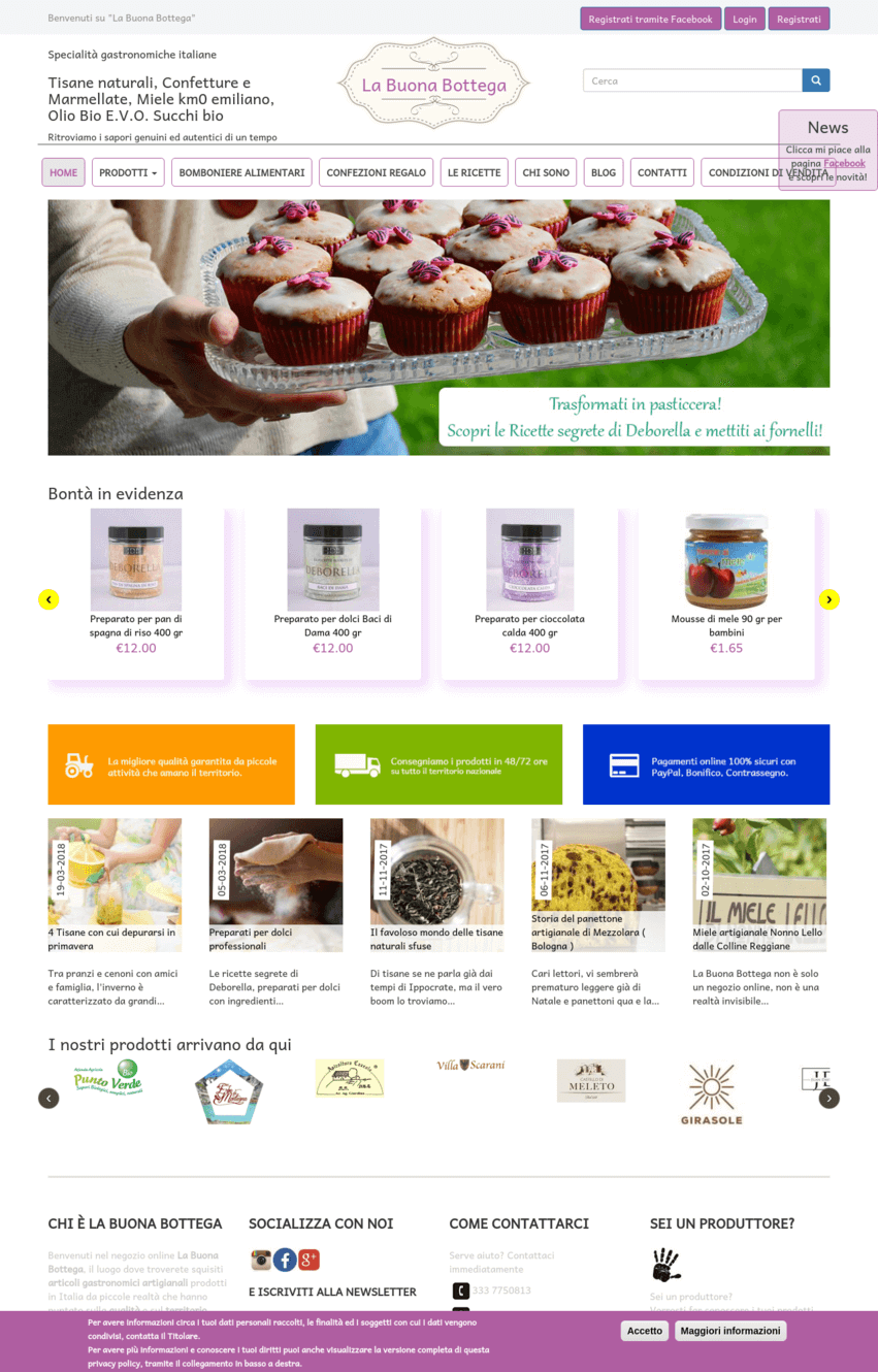 La Buona Bottega screenshot 1