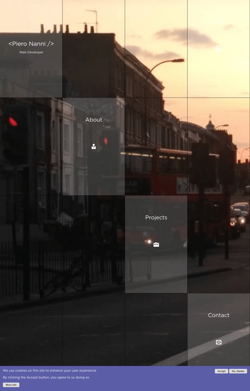 Piero Nanni.com screenshot 4