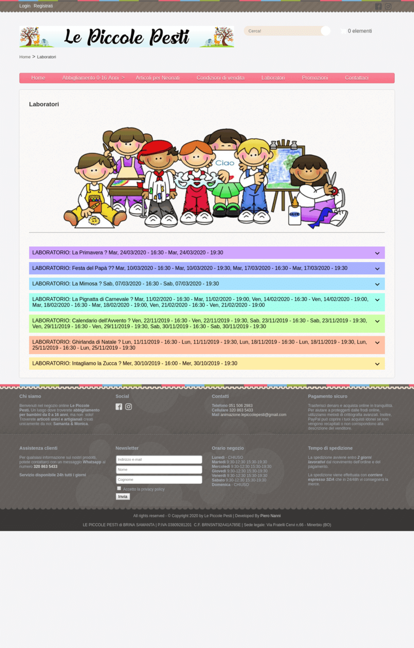 Store Animazione le Piccole Pesti screenshot 2