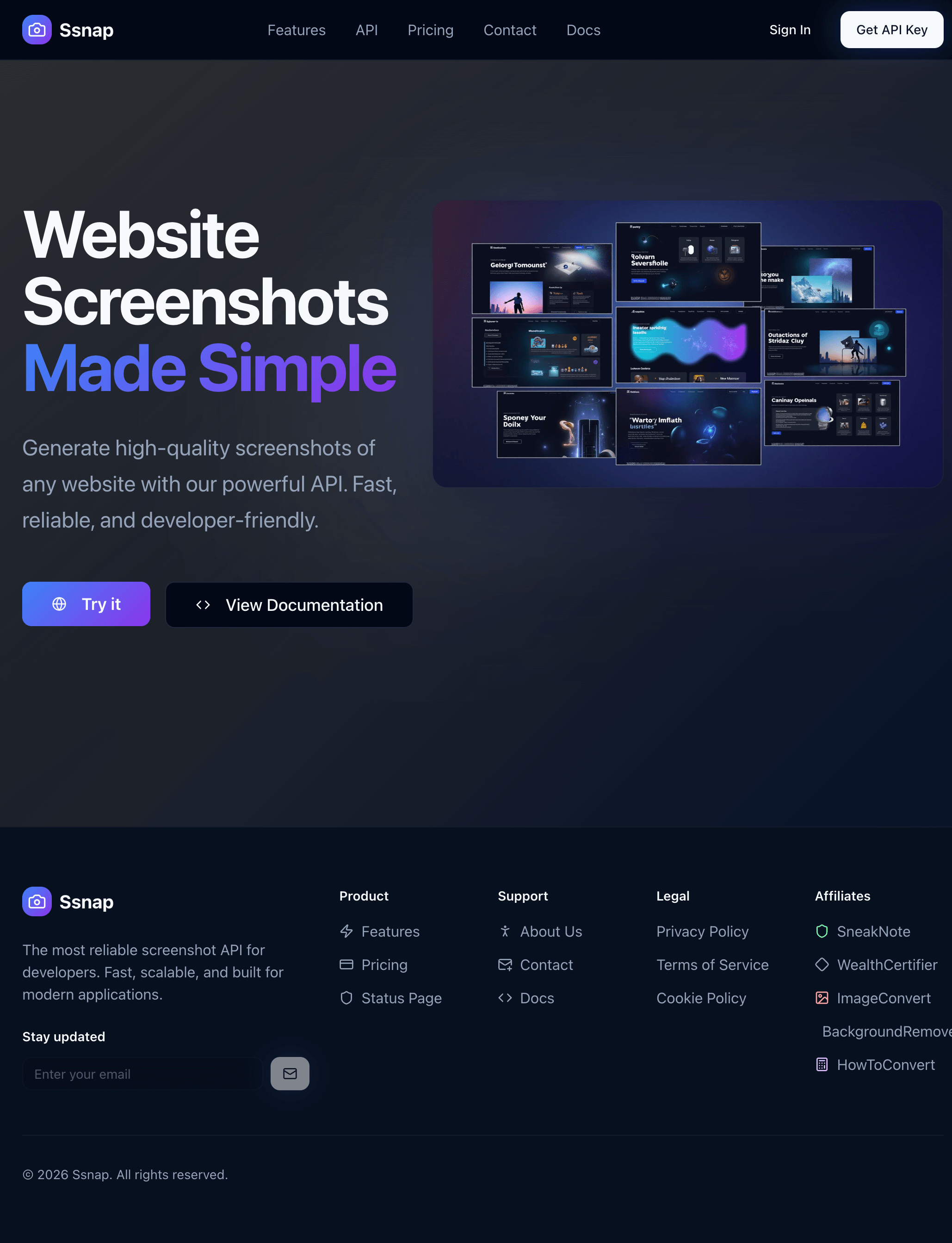 Ssnapp screenshot 1